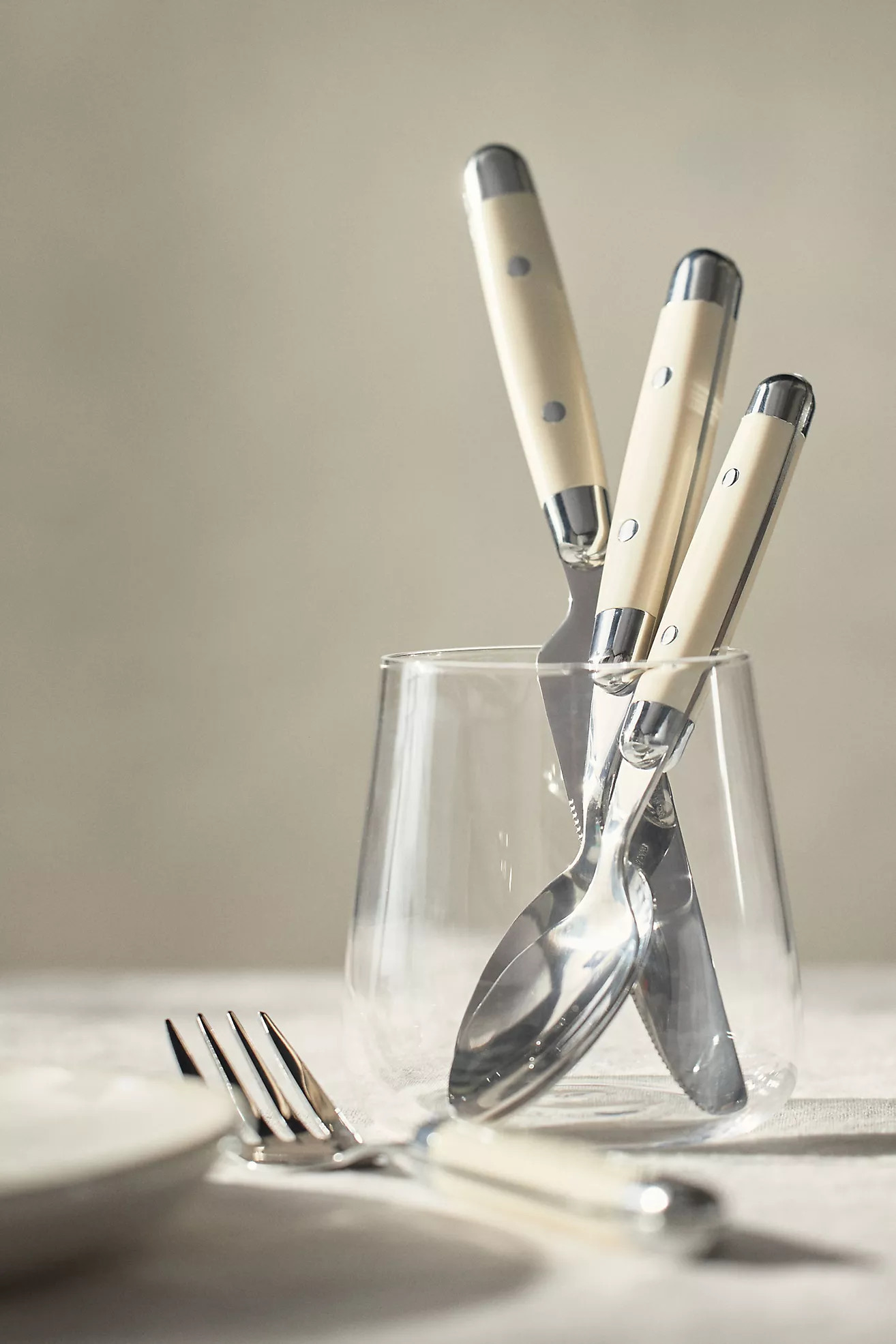 Jubilee Flatware 16-Piece Place Setting | Anthropologie (US)