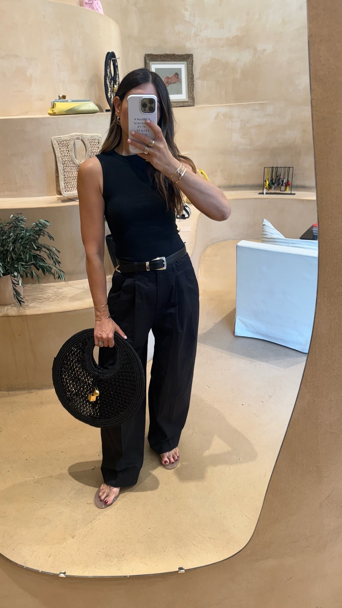 Hot weather all black minimal look 🖤

#LTKsummer #LTKuk #LTKspring