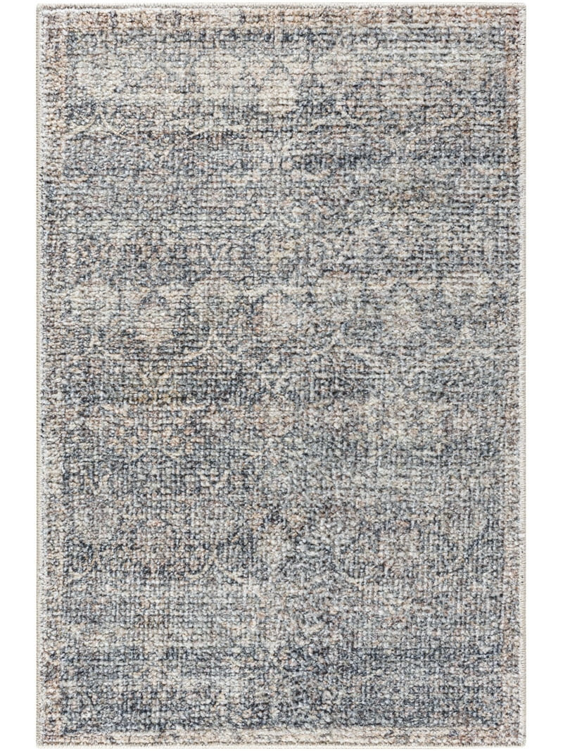 Better Homes & Gardens Damask Multi Indoor Area Rug, 2 ft x 3 ft | Walmart (US)