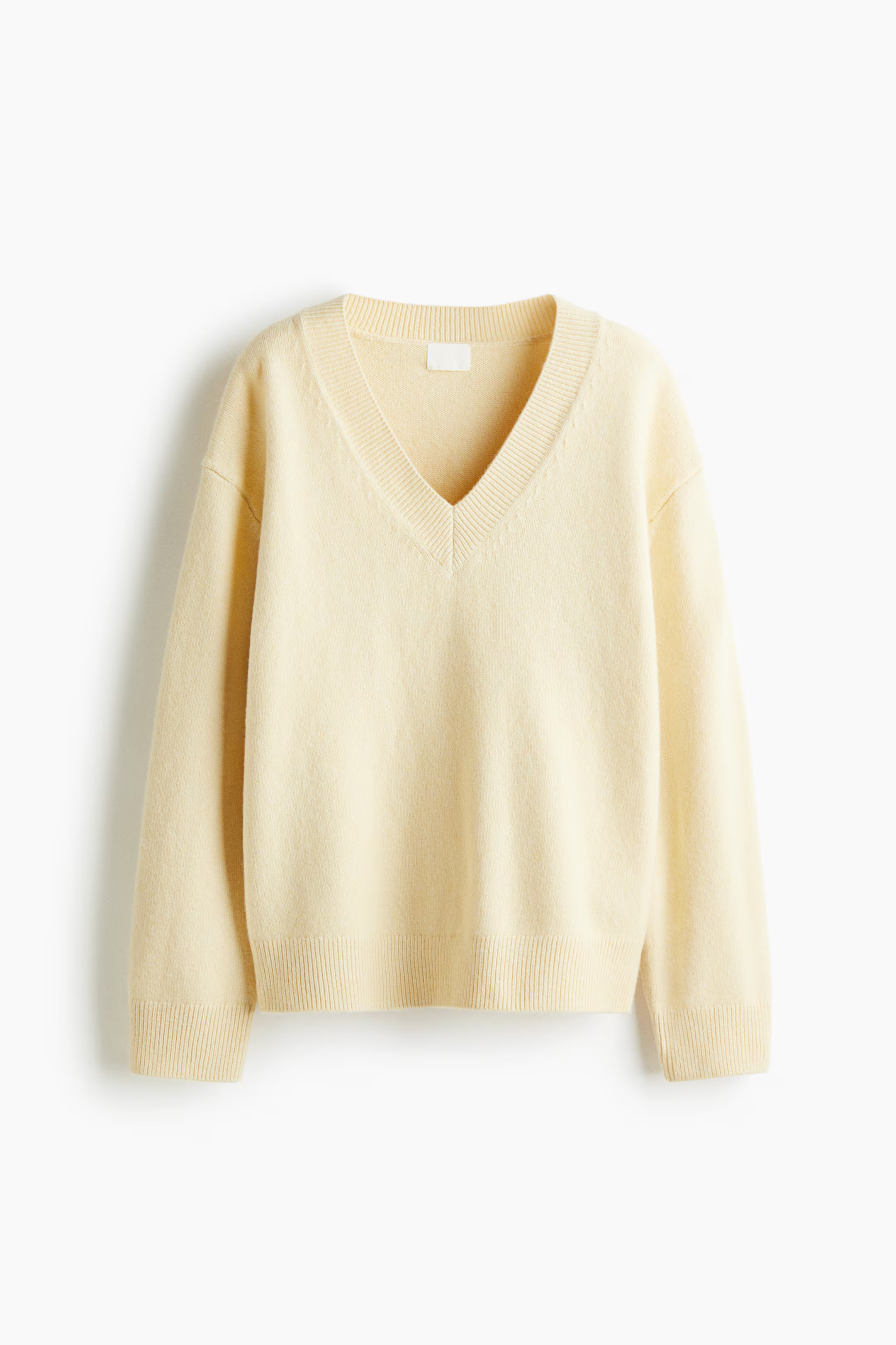 Pullover oversize con scollo a V | H&M (FR, IT, ES, PT, BE)
