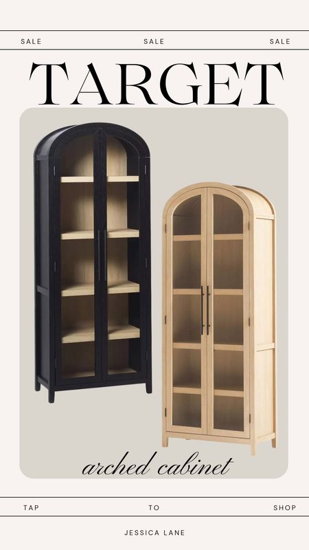 Target new arrival, tall glass door arched cabinet.Target furniture, Target home, Target new arrival, home new arrivals, tall arched cabinet, glass door arched cabinet, display cabinet, accent cabinet

#LTKhome #LTKstyletip