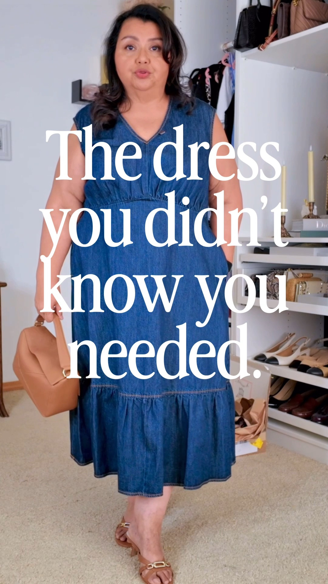 A denim dress is such a great addition to a wardrobe.  It’s super versatile because not only can you wear it many ways, you can wear it multiple seasons.  I’m wearing a XL.

#LTKMidsize #LTKPetite #LTKSeasonal