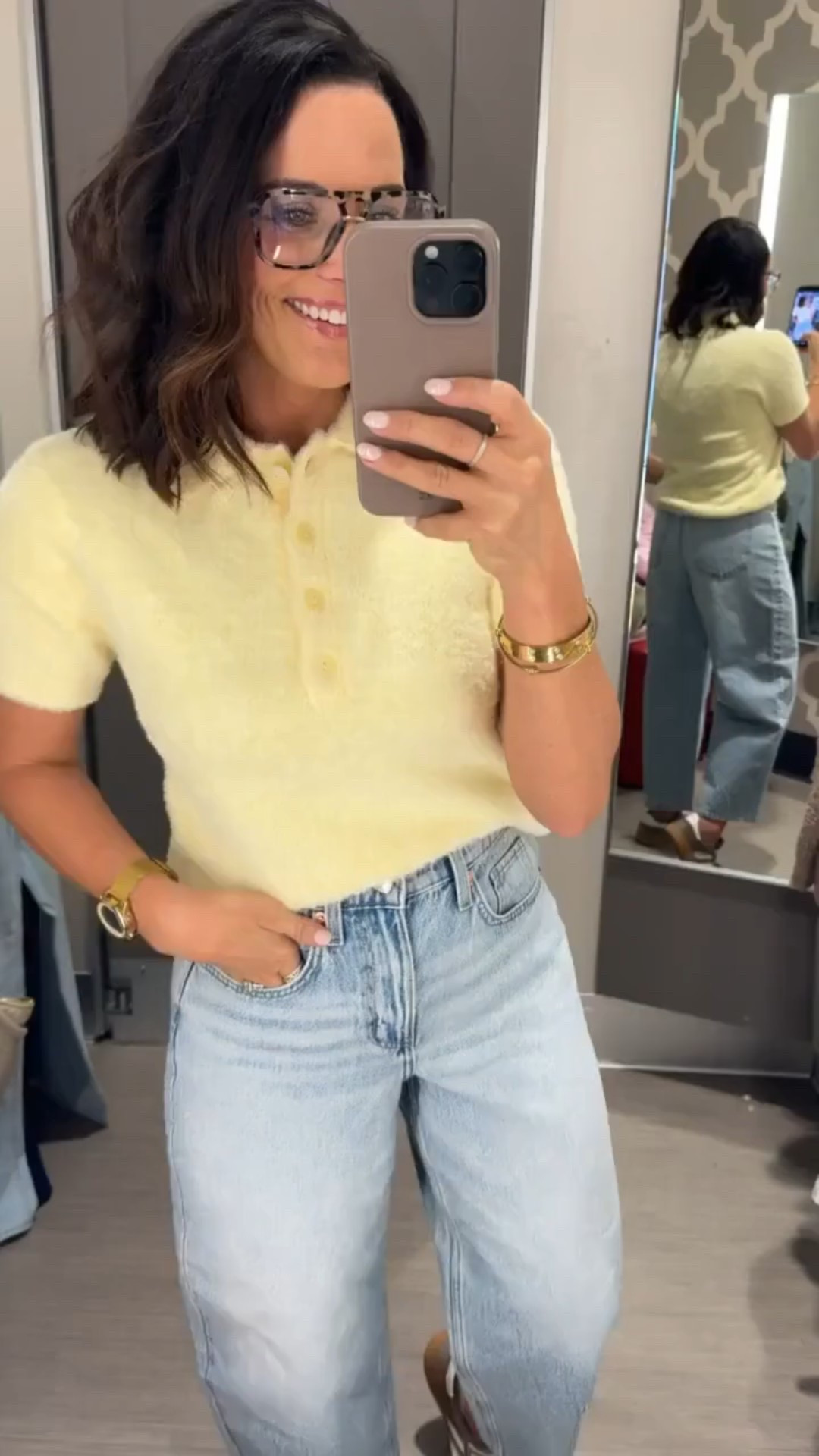 Yall, this color is adorable. Wearing this on repeat from @Target so pretty and so fun for spring. Easy blouse that makes a statement. Effortless and cheerful, perfect for the office, teachers, or lunch dates. 

Target finds easy throw on tops springtime effortless lightweight mom colors bright yellow blouses easy to wear elevated basics summer wear mom approved fashion target must haves butter yellow finds VintagePickin 

#LTKdayinmylife #LTKootd #LTKmomlife