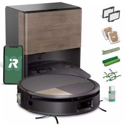 iRobot Roomba Max 705 Combo Cordless Vacuum & Mop X185020 5.8" Cleaning Path Black | Target