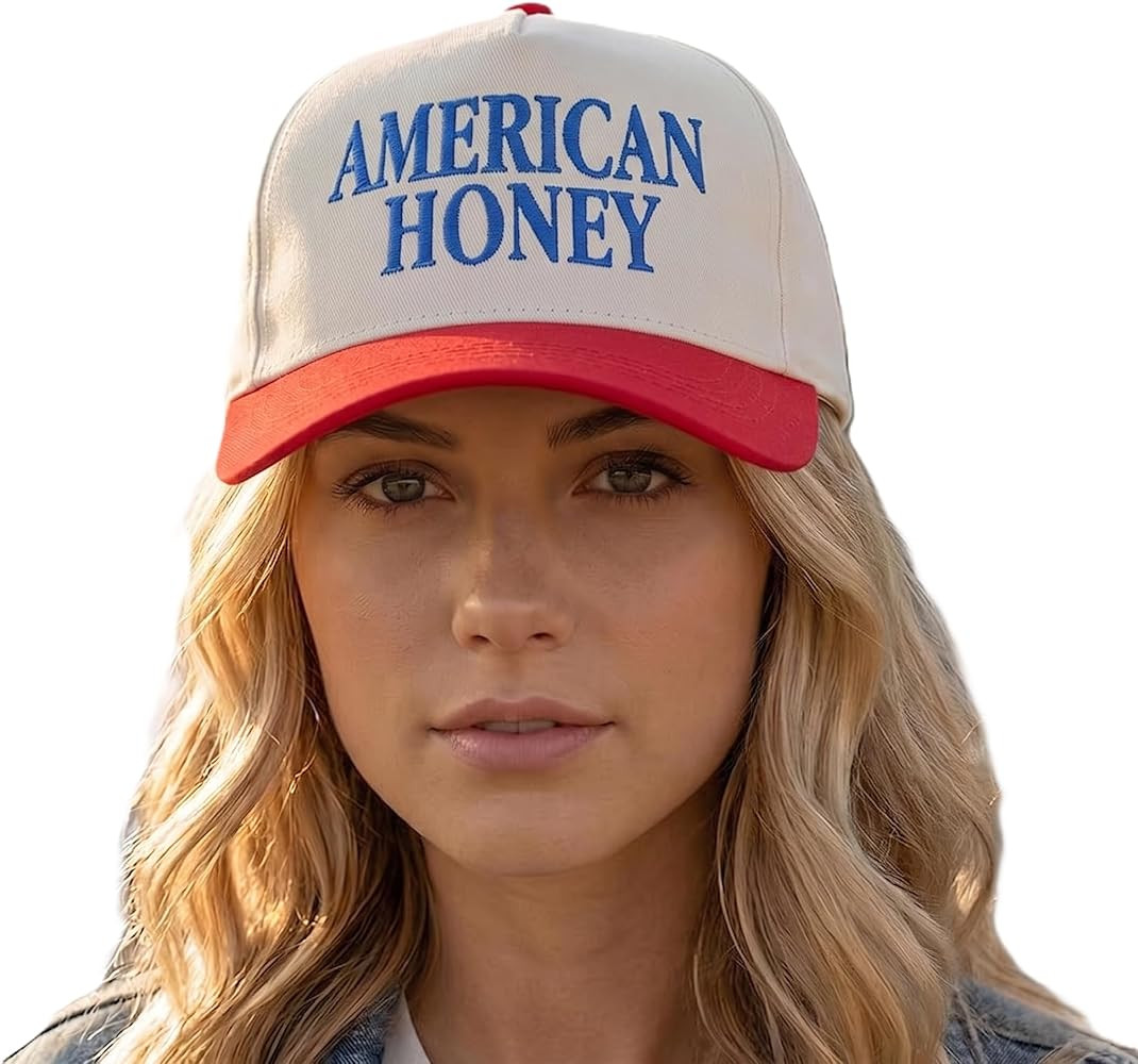 D&Y Retro 2-Tone Canvas Baseball Cap for Women - Funny Embroidered Distressed Snapback, Adjustabl... | Amazon (US)