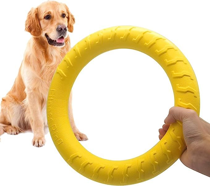 Pet Supplies : DLDER Indestructible Dog Toys Dog Chew Toy for Aggressive Chewers Flying Discs for... | Amazon (US)