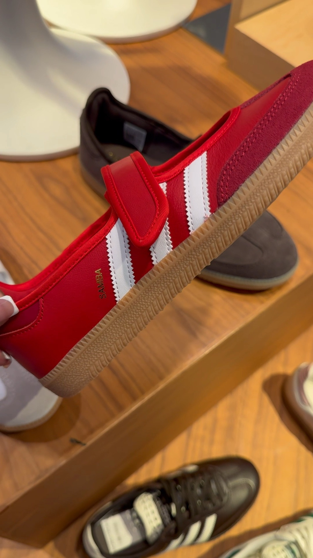 Love these vibrant red @adidas Mary Jane’s. So versatile and comfortable! Can be worn for travel days or running errands. Even would be perfect for chill days at the office. 😍

#ltkstyle
#summer #outfitinpso

#LTKootd #LTKTravel