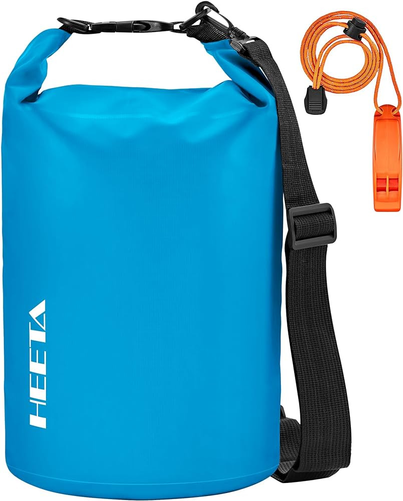 HEETA Waterproof Dry Bag for Women Men(Upgraded Version) 5L/10L/20L/30L/40L Roll Top Lightweight ... | Amazon (US)