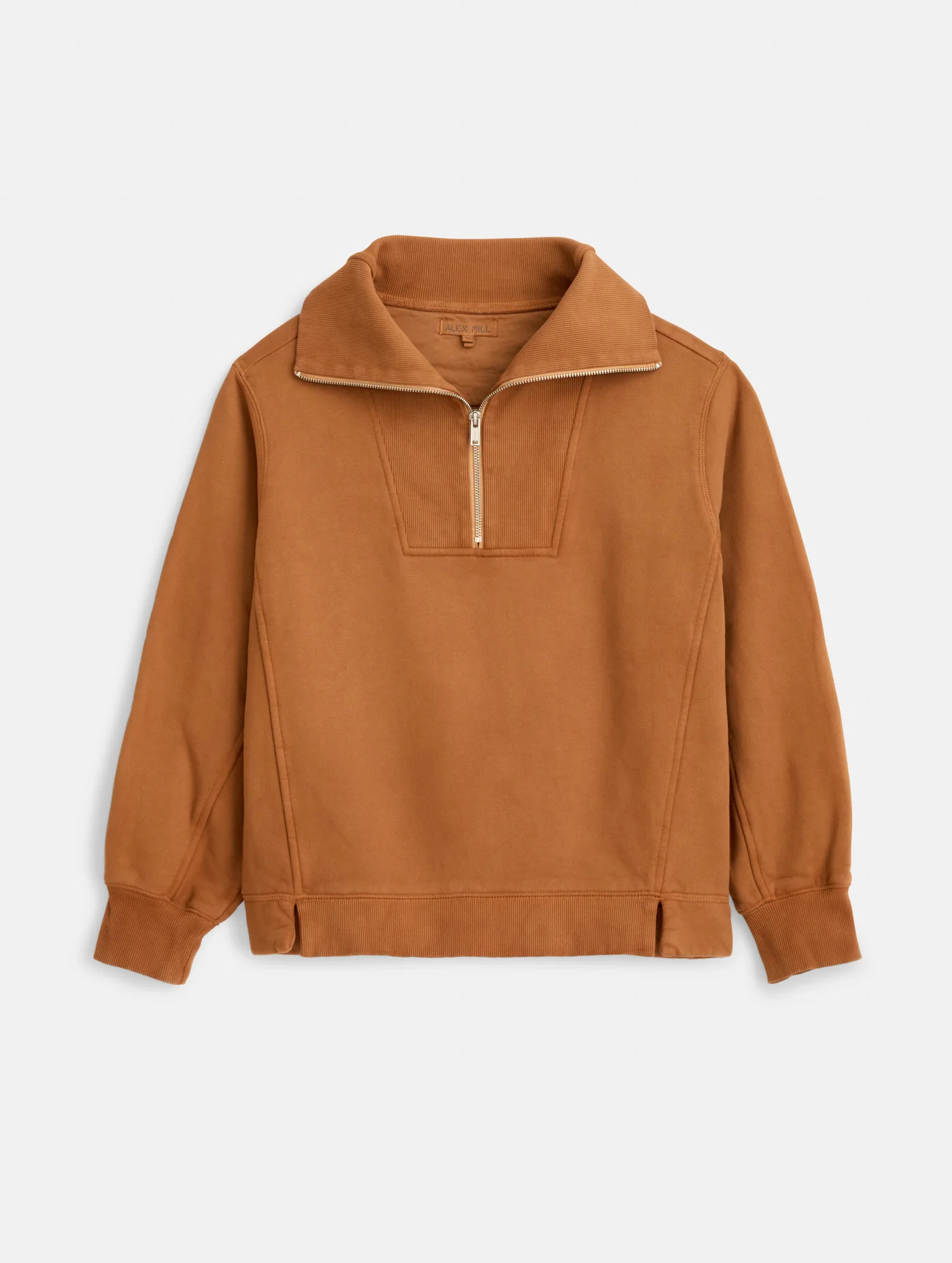 Botanical Dyed Crosby Half Zip Pullover | Alex Mill