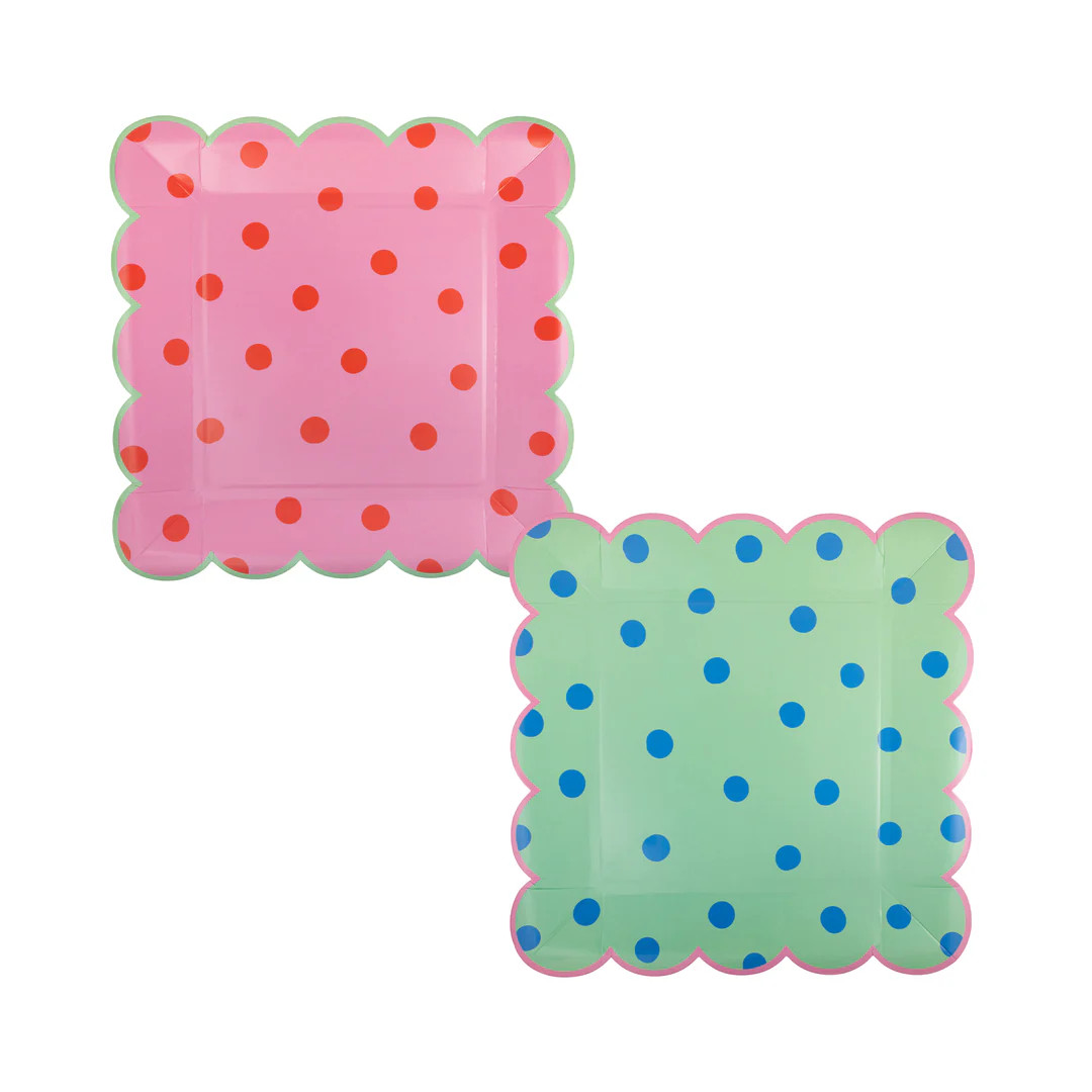 Polka Dot Plate Set | My Mind's Eye