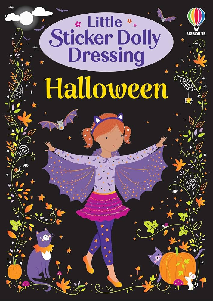 Little Sticker Dolly Dressing Halloween: A Travel-Friendly Dress-Up Activity Book with 200+ Stick... | Amazon (US)