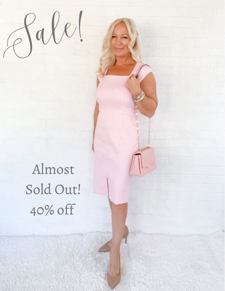 This lovely pink sheet dress is almost sold out… My best selling dress of the spring season! Grab yours before your size is gone. It’s a great wedding guest dress.

#LTKsalealert #LTKwedding #LTKSeasonal