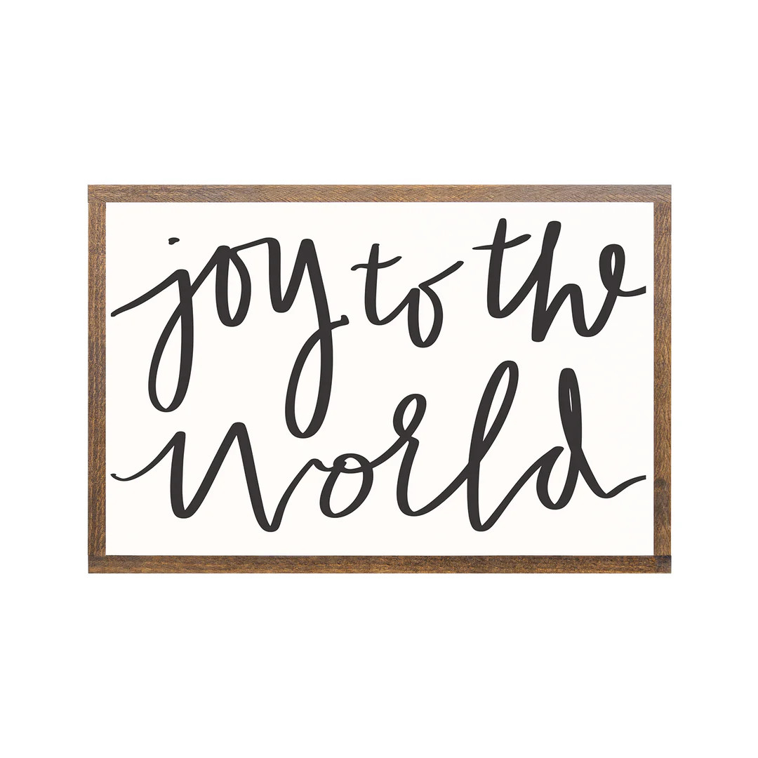 Joy to the World | Joyfully Said