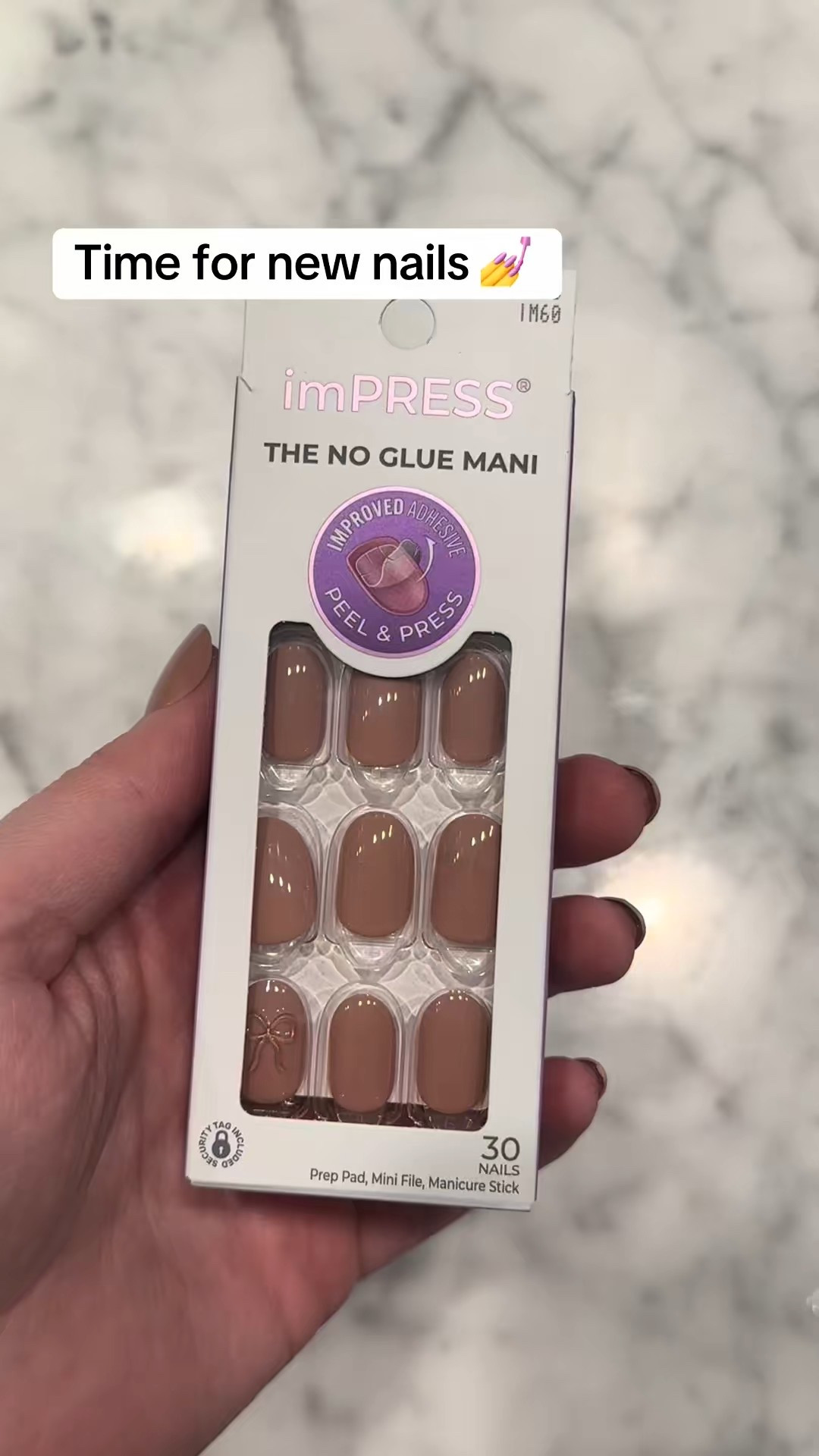 It’s my favorite time of the month! New nail time. I love to switch it up every few weeks with new colors and designs. I love this bow print from impress.  #notsponsored #nails #nailinspo #pressonnails #impress 

#LTKselfcare #LTKgrwm #LTKBeauty