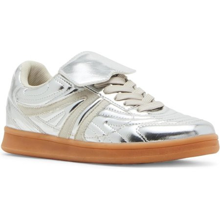 Steve Madden Madrid Women s Fashion Sneakers Silver Size 7.5 M | Walmart (US)