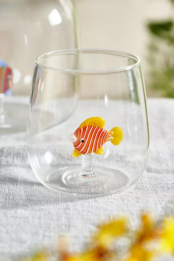 Fish Glass Tumbler | Anthropologie (US)