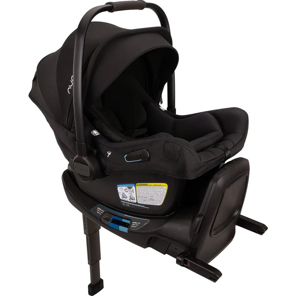 Nuna PIPA™ Aire RX + PIPA Relx Base Infant Car Seat in Caviar/Chocolate at Nordstrom | Nordstrom
