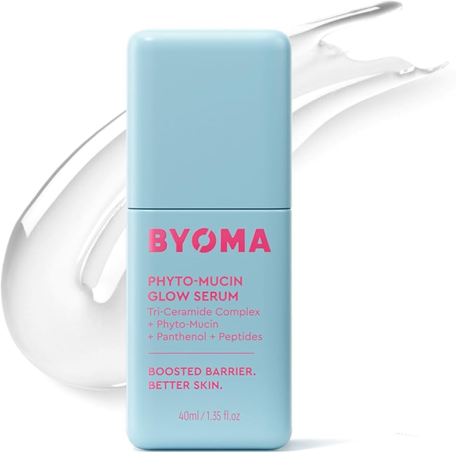 BYOMA Phyto-Mucin Glow Serum (40ml) Hydrating Mucin Face Serum - Plumps, Primes and Nourishes wit... | Amazon (UK)