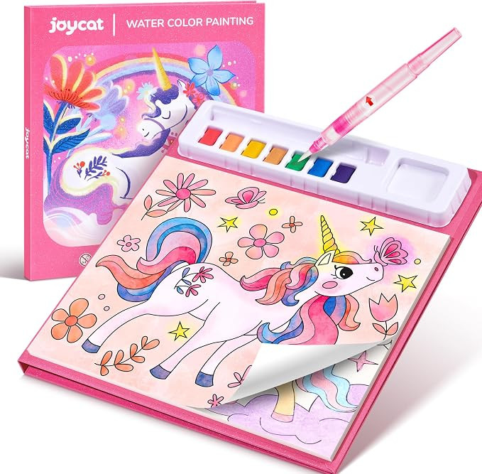 JoyCat Paint with Water Coloring Books for Toddlers (Magical Pony) | Amazon (US)