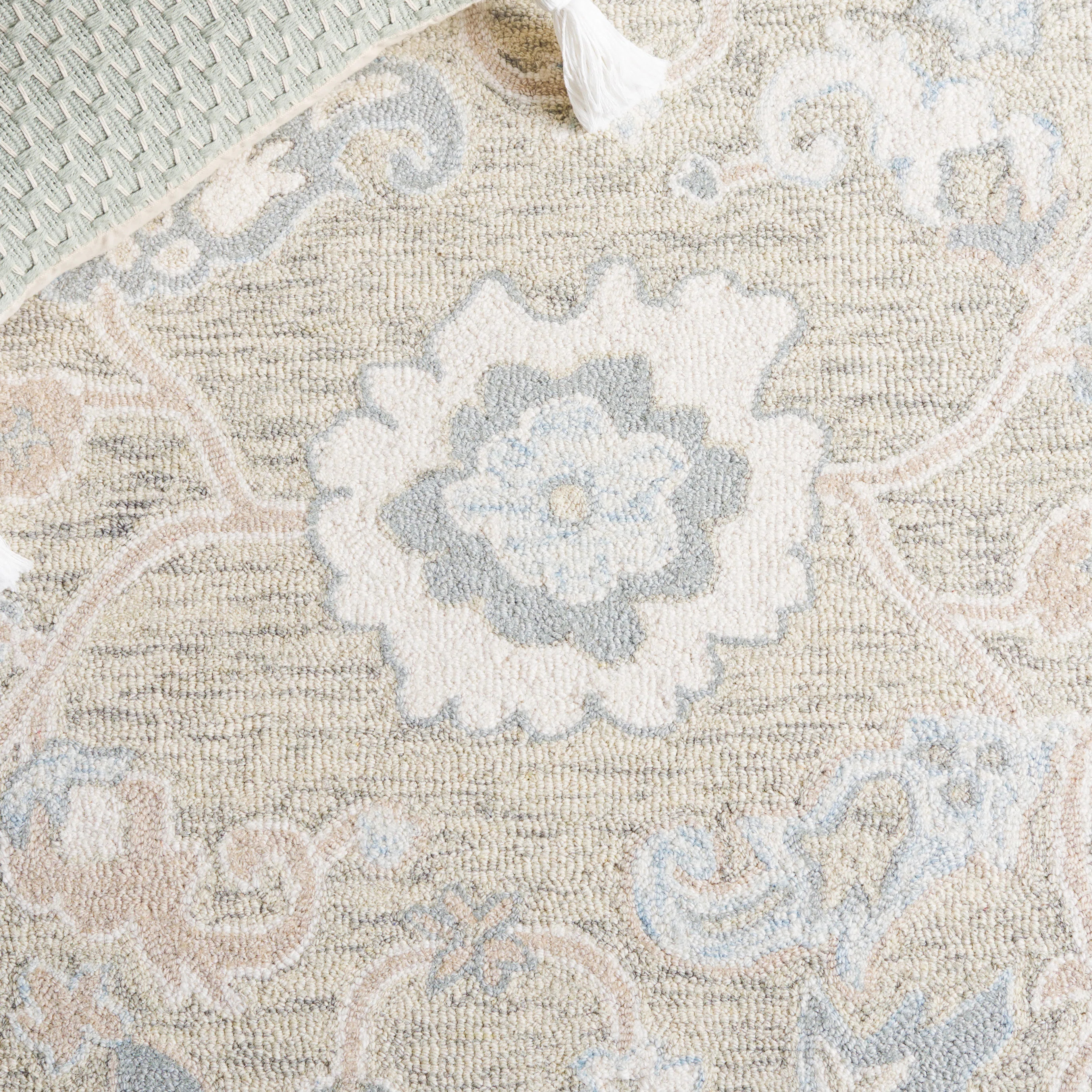 Ebony Hand Tufted Wool Pile Oriental Rug | Wayfair North America