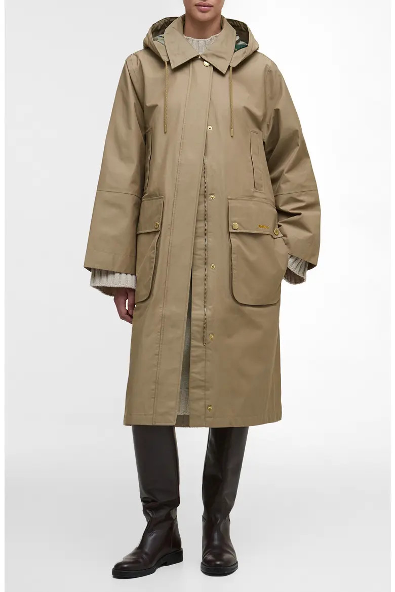 Maude Waterproof Jacket with Removable Hood (Women) | Nordstrom | Nordstrom