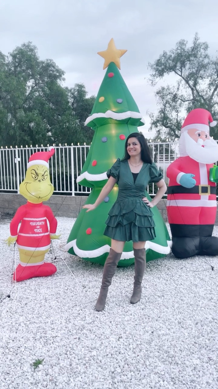 Merry Christmas 🎄 My outfit is on sale

Follow my shop @ dressedinglitters on this app and IG.
Holiday Event| Holiday outfits| Christmas styles| Festive styles| Holiday outfits 2022| Christmas dress | midi dress| Womens Boots| Womens Over the knee Boots| OTKB| 

#LTKunder100 #LTKSeasonal #LTKfamily