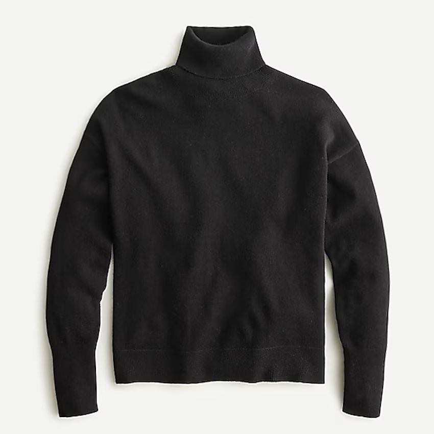 Relaxed-fit cashmere turtleneck sweater | J.Crew US