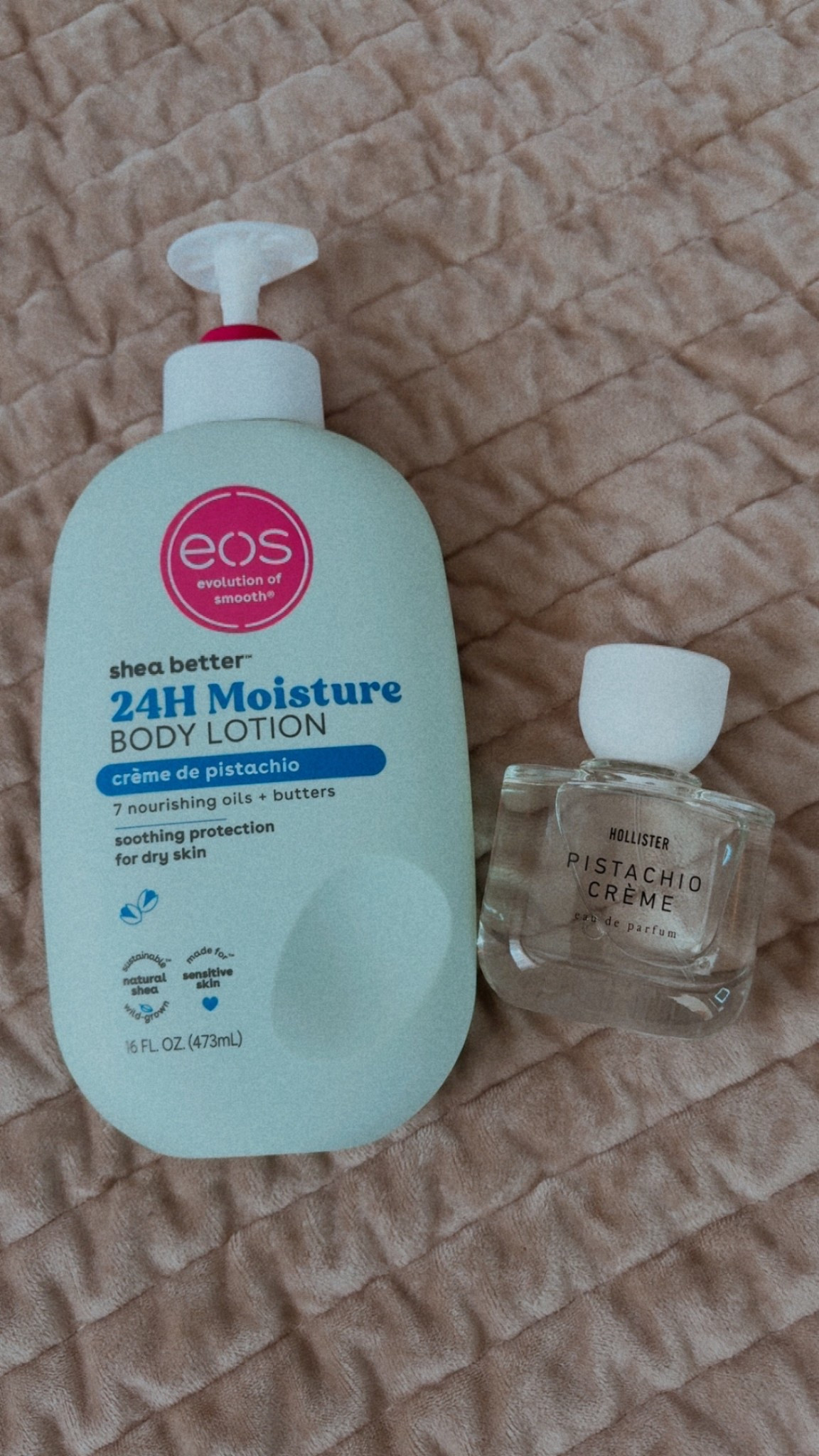 The pistachio girl era is officially HERE 🤍✨
Layering this EOS Pistachio Crème lotion with the Hollister Pistachio Crème perfume = smelling like a warm, sweet bakery all day. Obsessed is an understatement.

#LTKGiftGuide #LTKselfcare #LTKBeauty