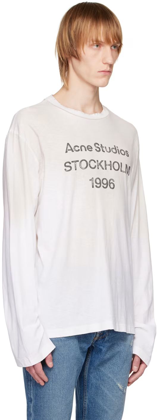 Off-White Printed Long Sleeve T-Shirt | SSENSE