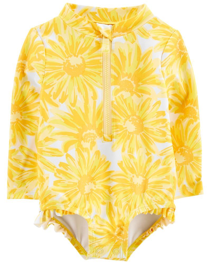 Baby Sunflower 1-Piece Rashguard | Carter's