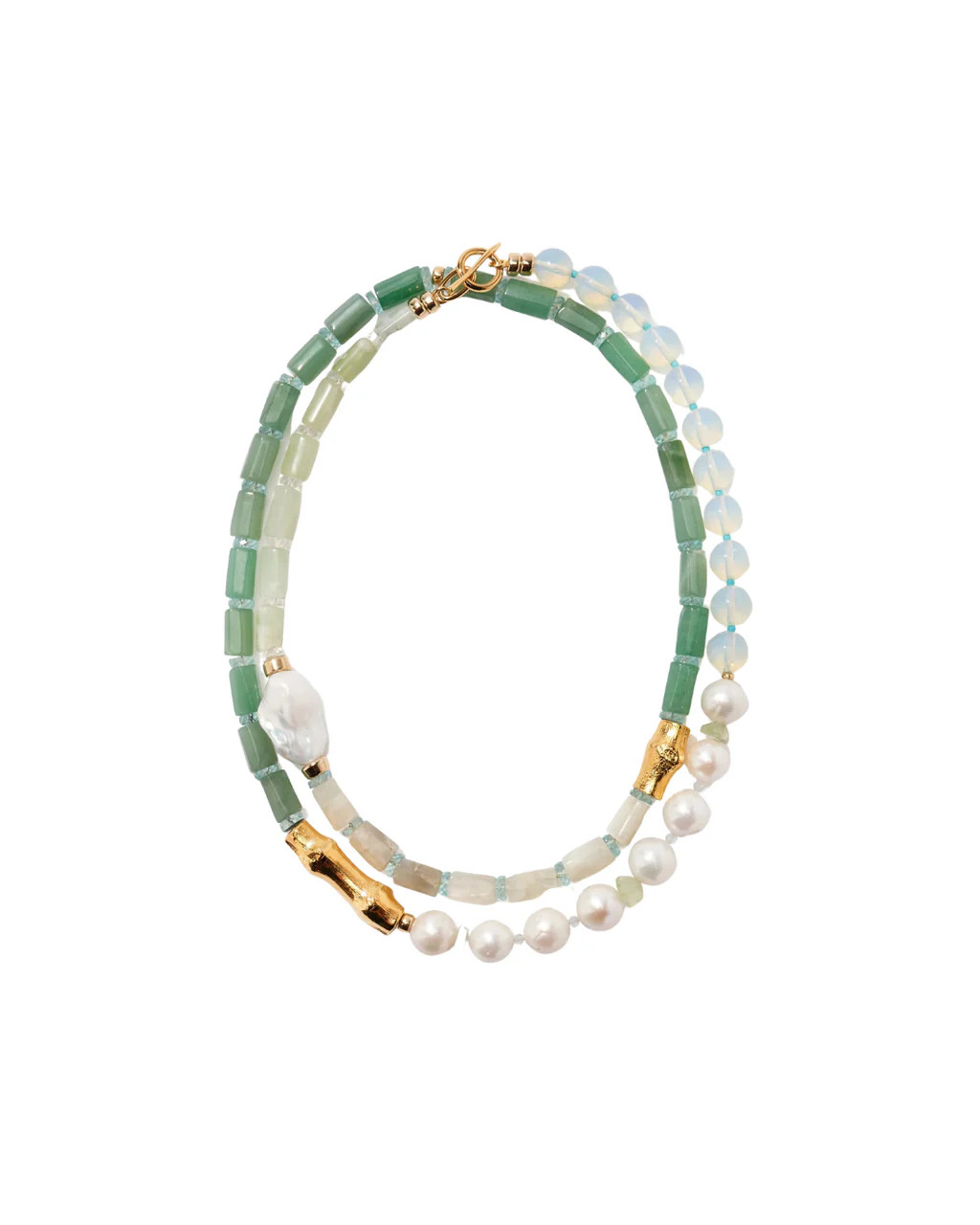 CABANA NECKLACE IN TIDE POOL | FEBE Clothing