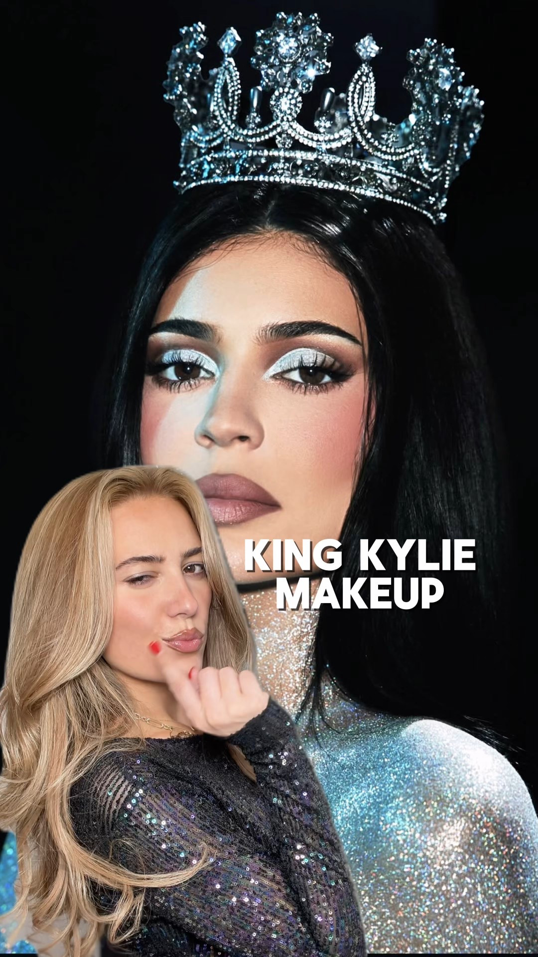 King Kylie Makeup🖤 Recreating Kylie’s makeup from her new campaign for Kylie cosmetics! Let’s glam like it’s 2016 again💋 

#LTKHalloween #LTKSaleAlert #LTKBeauty