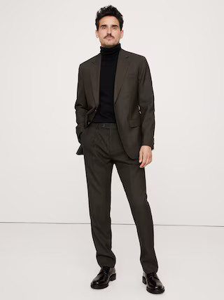 Signature Italian Rustico Suit Pant | Banana Republic (US)