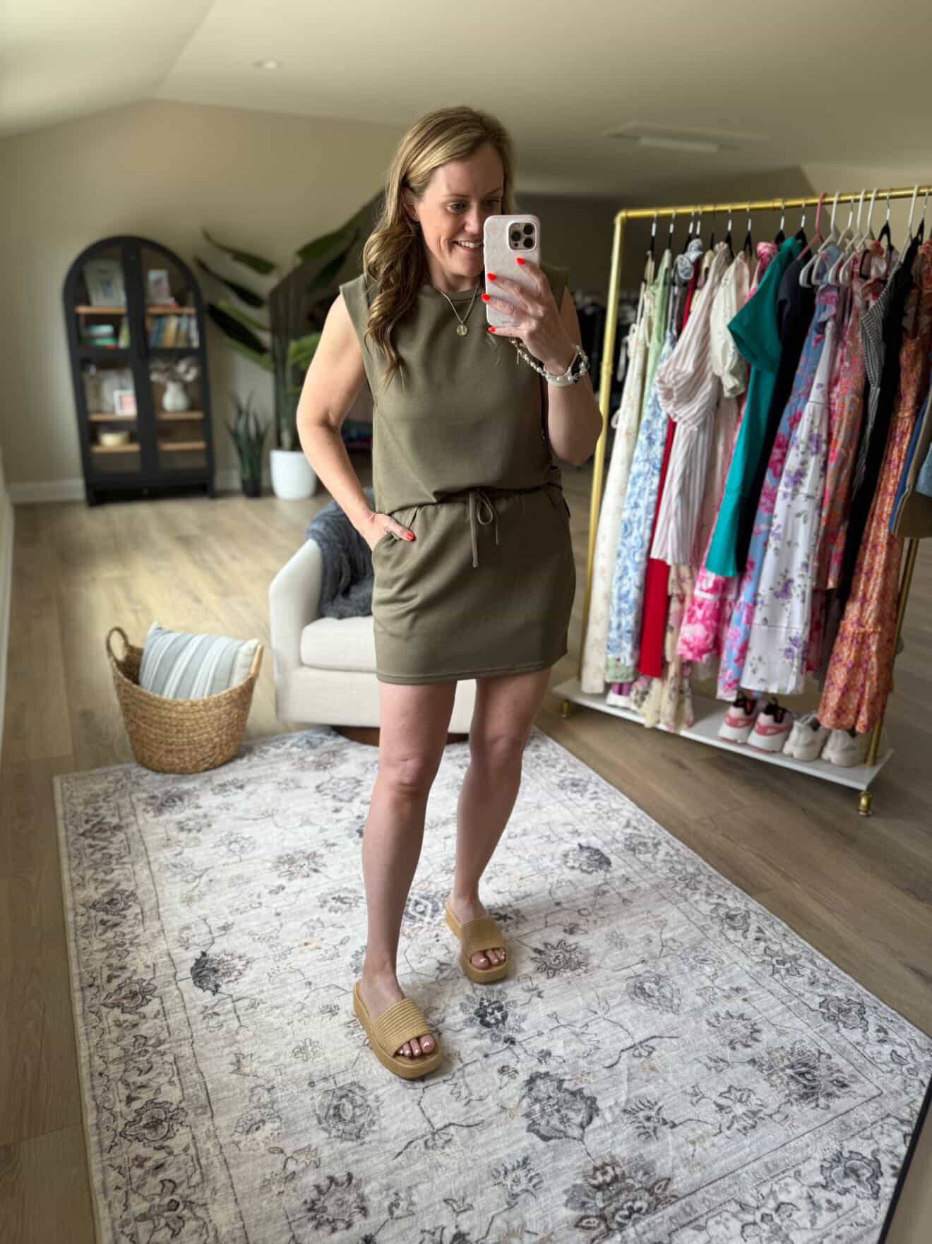 Green matching set

Summer outfit Amazon fashion summer fashion skirt platform sandals

#LTKgrwm #LTKootd #LTKmomlife