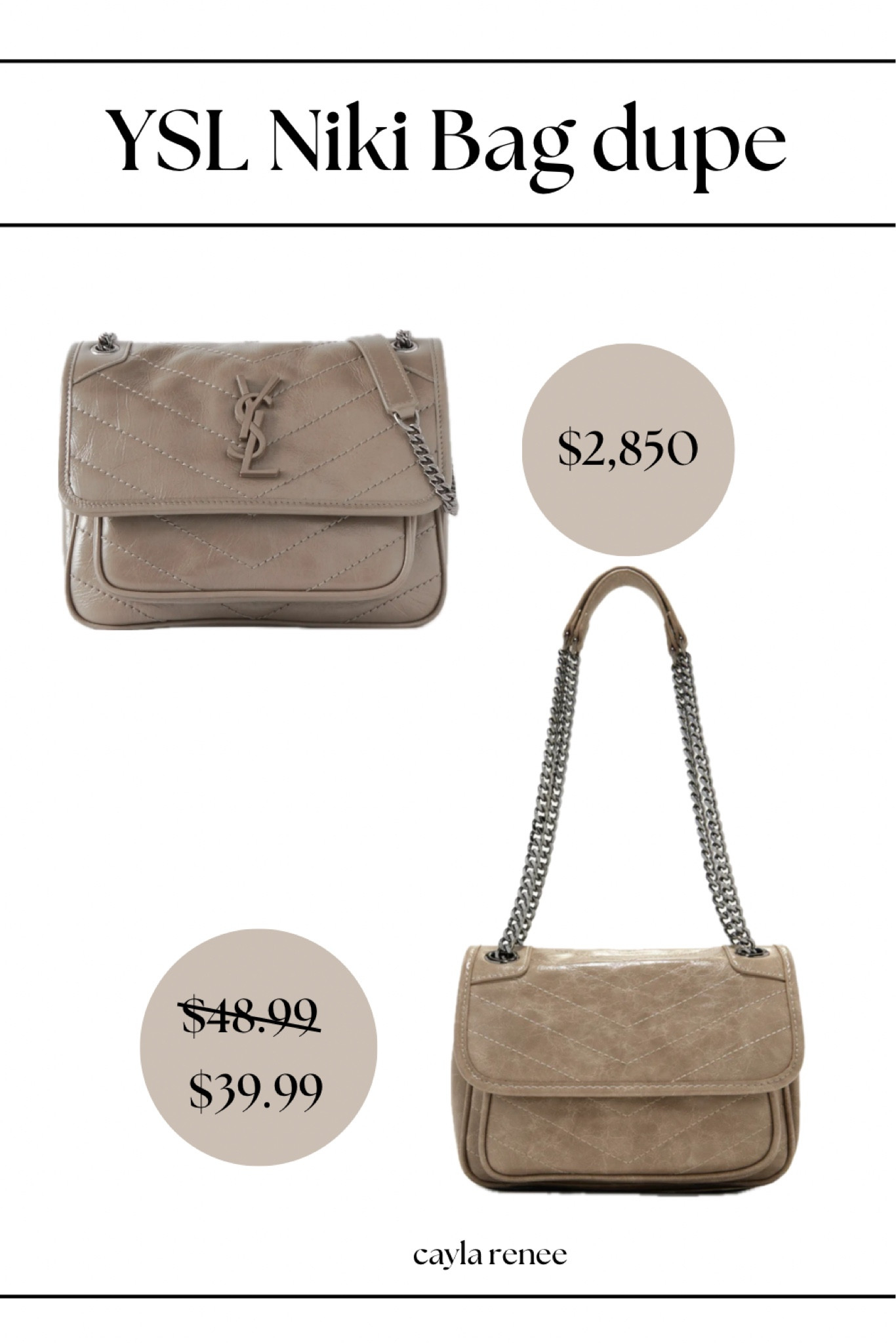 I love a good dupe!

#LTKItBag #LTKFindsUnder50 #LTKSaleAlert