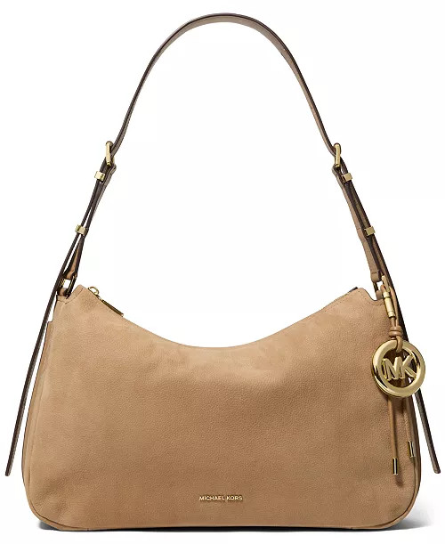 Michael Kors Nolita Medium Nubuck Convertible Shoulder Bag | Macy's