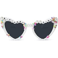 YOGFIT Birthday Glasses for Women, Birthday Party Gifts Accessories 'Birthday Queen' Birthday Sun... | Amazon (US)