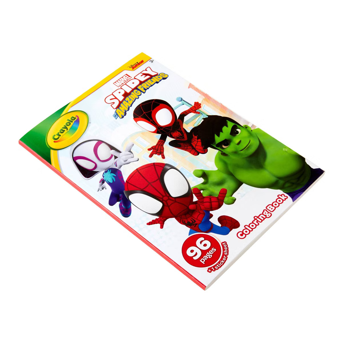 Crayola 96pg Coloring Book - Spidey and His Amazing Friends: Creative Kids Activity, Ages 3+, Spi... | Target