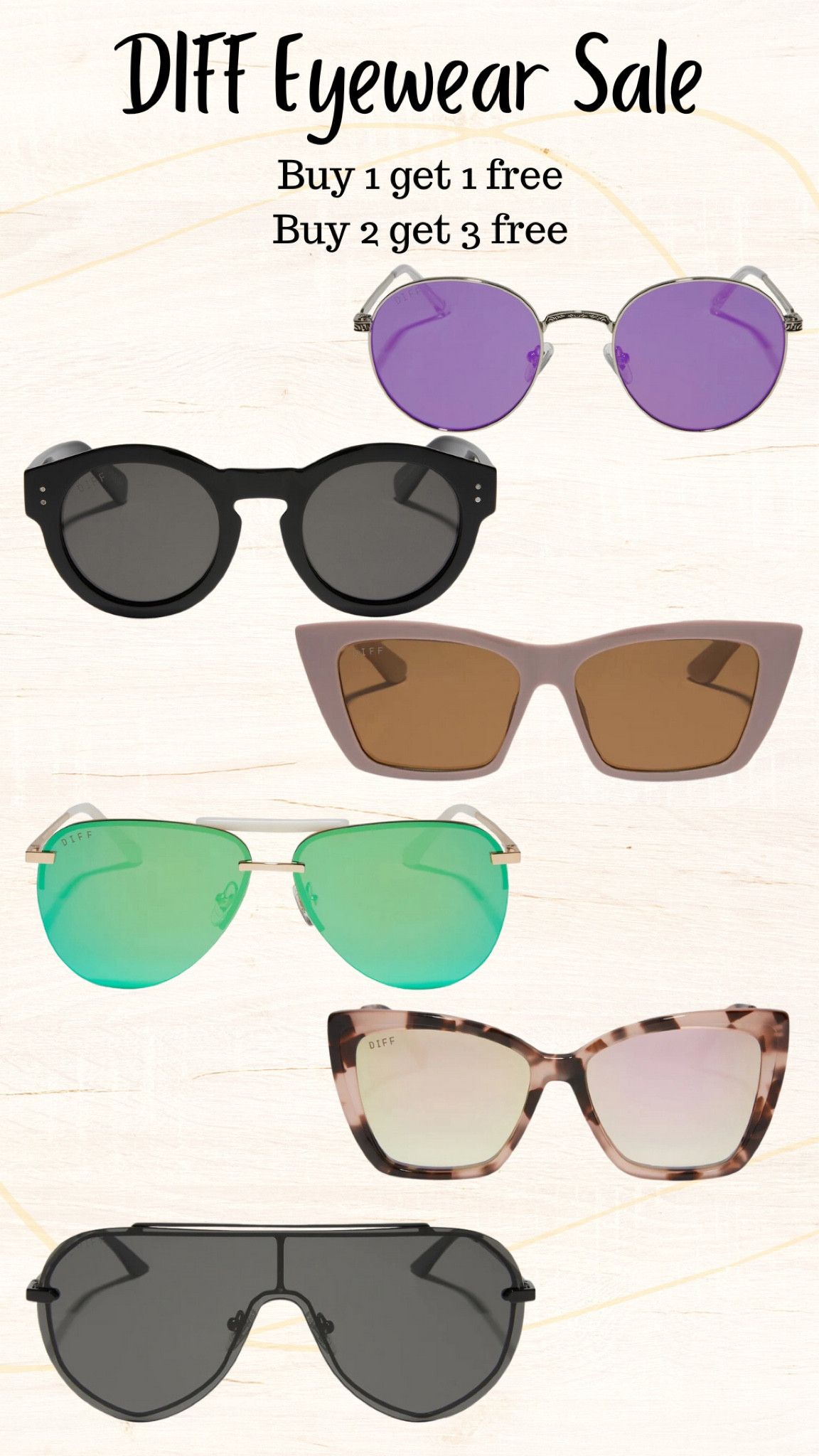 DIFF Eyewear Sale
.
.
.


#LTKSaleAlert #LTKFamily #LTKStyleTip