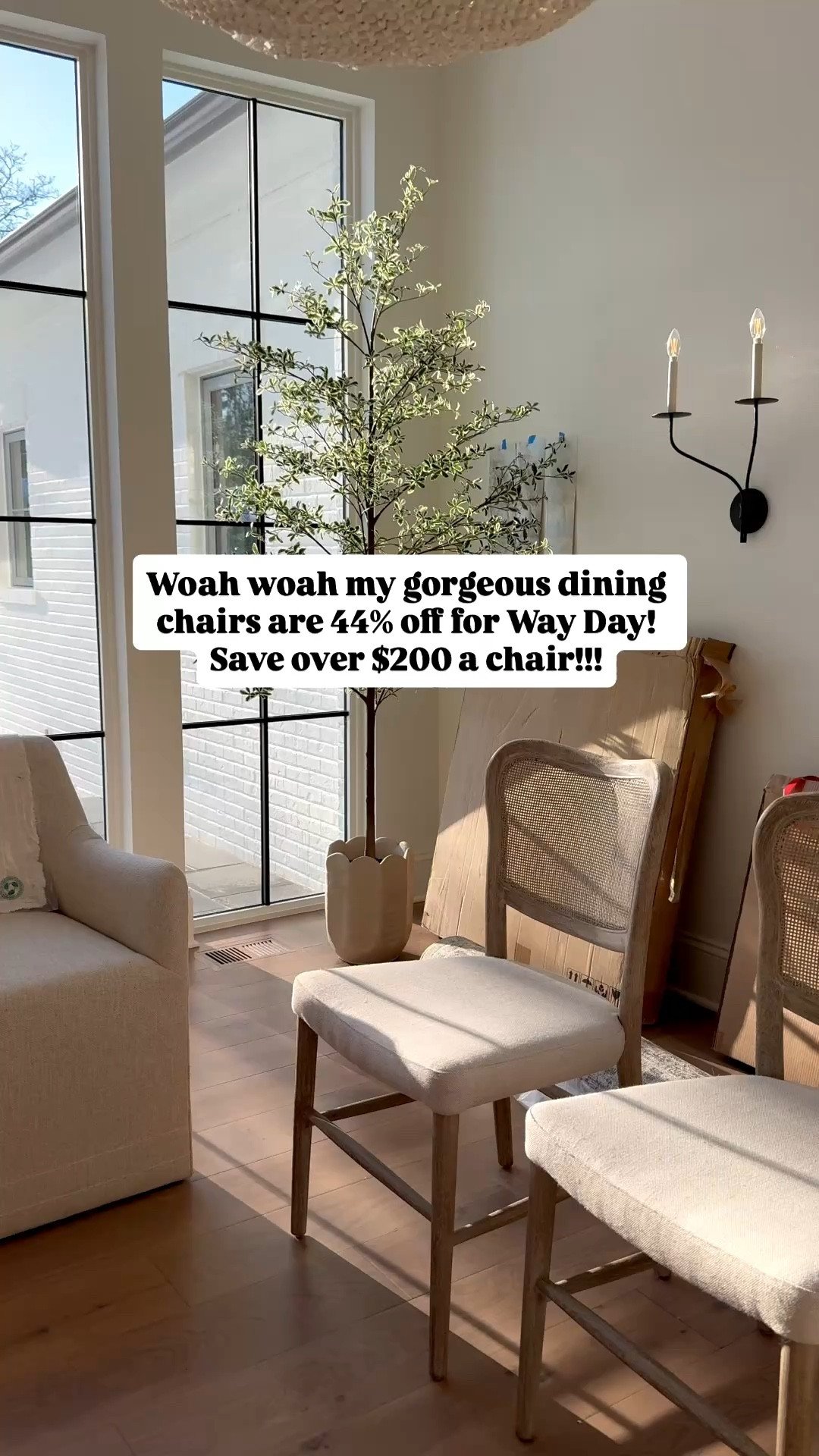 My dining room chairs are on major sale for Way Day!! 🤯

#LTKHome #LTKSaleAlert