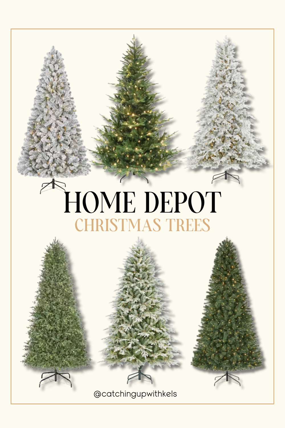 Bringing the holiday magic home! Found the perfect Christmas trees from Home Depot — so many styles to fit every space + vibe! #HomeDepotHoliday #ChristmasDecor #LTKHolidayHome #LTKFinds 

 