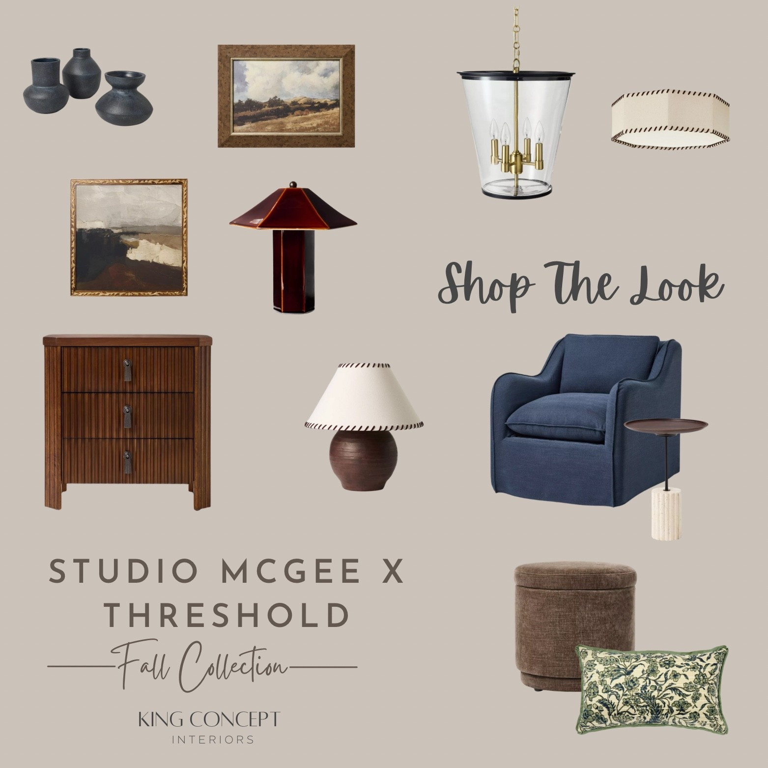 🍂 NEW DROP ALERT 🍂 The Studio McGee x Threshold Fall Collection just hit Target and it’s everything you want for cozy, elevated living this season. From rich textures to timeless neutrals, every piece feels like fall, without trying too hard.

🍁 Tap to shop before it sells out (because it will). #StudioMcGee #ThresholdStyle #FallHomeRefresh #LTKhome #TargetStyle #KingConceptInteriors