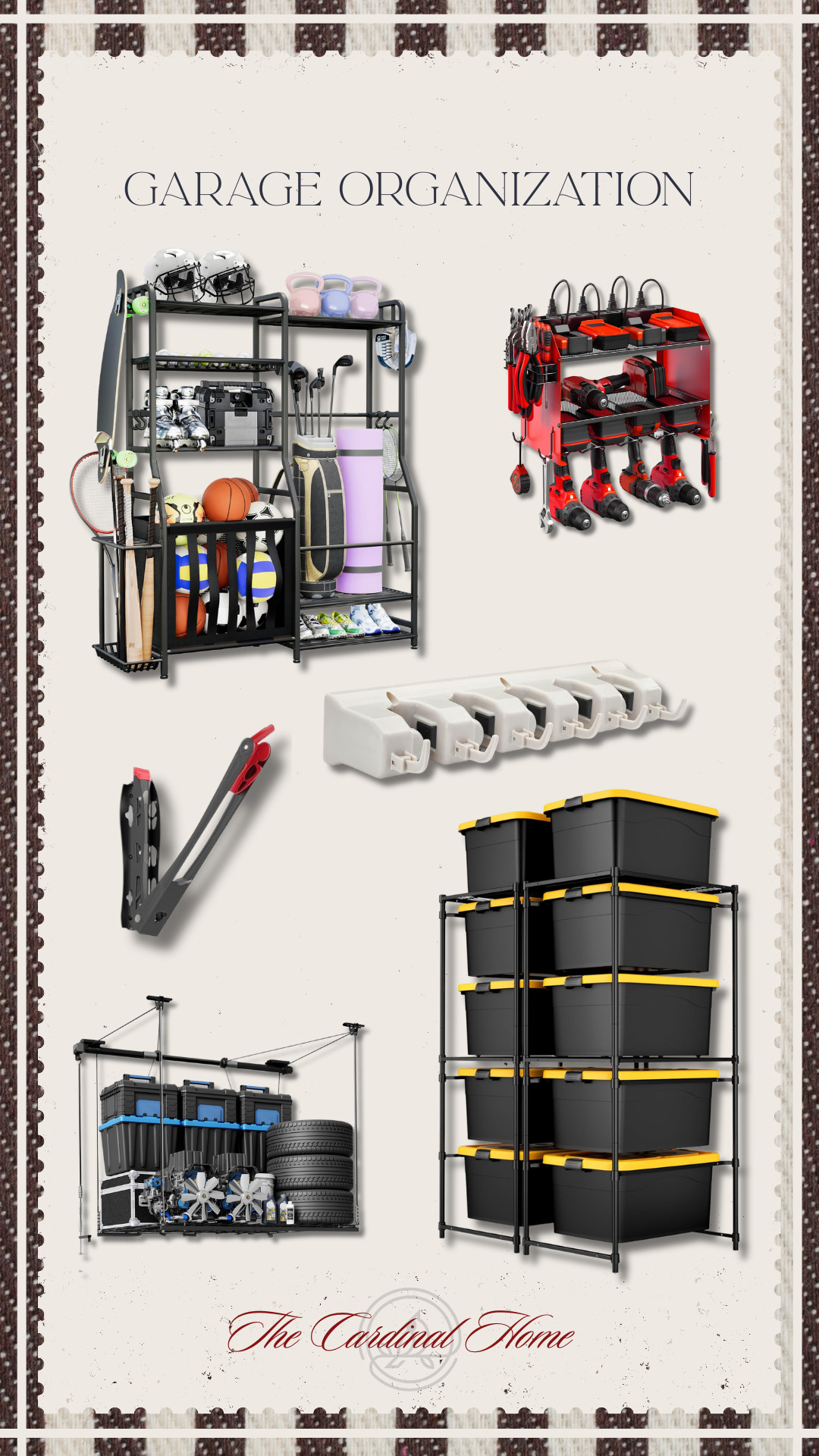 Garage organization finds that actually work for real life 🙌🏼

From heavy-duty storage racks and wall hooks to ceiling storage and stackable bins — these are the pieces helping us keep sports gear, tools, and seasonal stuff under control.

If your garage is due for a reset, this is a great place to start.

#LTKhome #GarageOrganization #StorageSolutions #HomeOrganization #LTKFinds 

 #LTKSpringSale #LTKHome #LTKSaleAlert