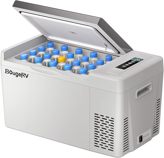 BougeRV 12 Volt Refrigerator 12V Car Fridge 23 Quart Portable Freezer Compressor Cooler 12/24V DC... | Amazon (US)