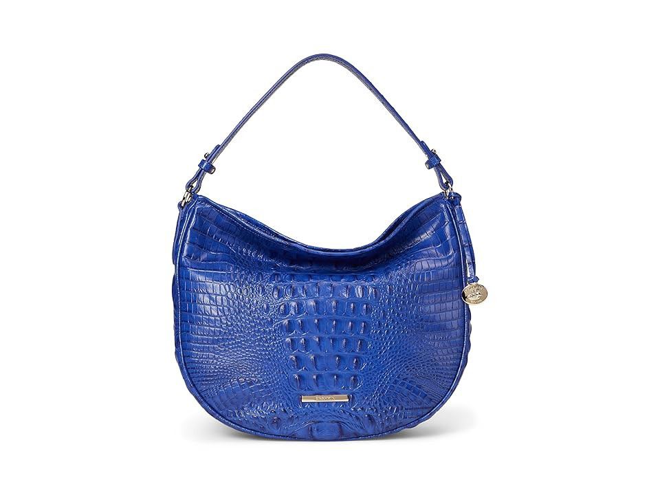 Brahmin Small Kathleen Shoulder Bag Cross Body Women's Handbags Blue, Leather | Zappos