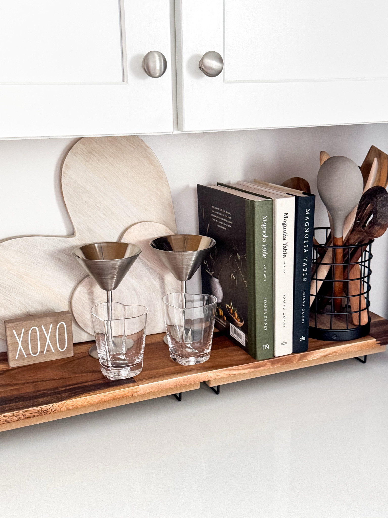 Love these gorgeous stainless martini glasses. They are so pretty to display with our heart shaped high ball glasses for Valentines Day. Plus they keep your drink colder for longer

Entertaining • Martini Glasses • High Ball Glasses • Valentines Glasses • Home Decor • Neutral Home • Aesthetic 

#LTKMostLoved #LTKFindsUnder50 #LTKHome