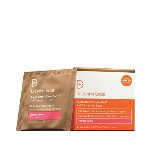 Alpha Beta Glow Pads For Face by Dr. Dennis Gross for Unisex - 20 Pc Pads | Amazon (US)