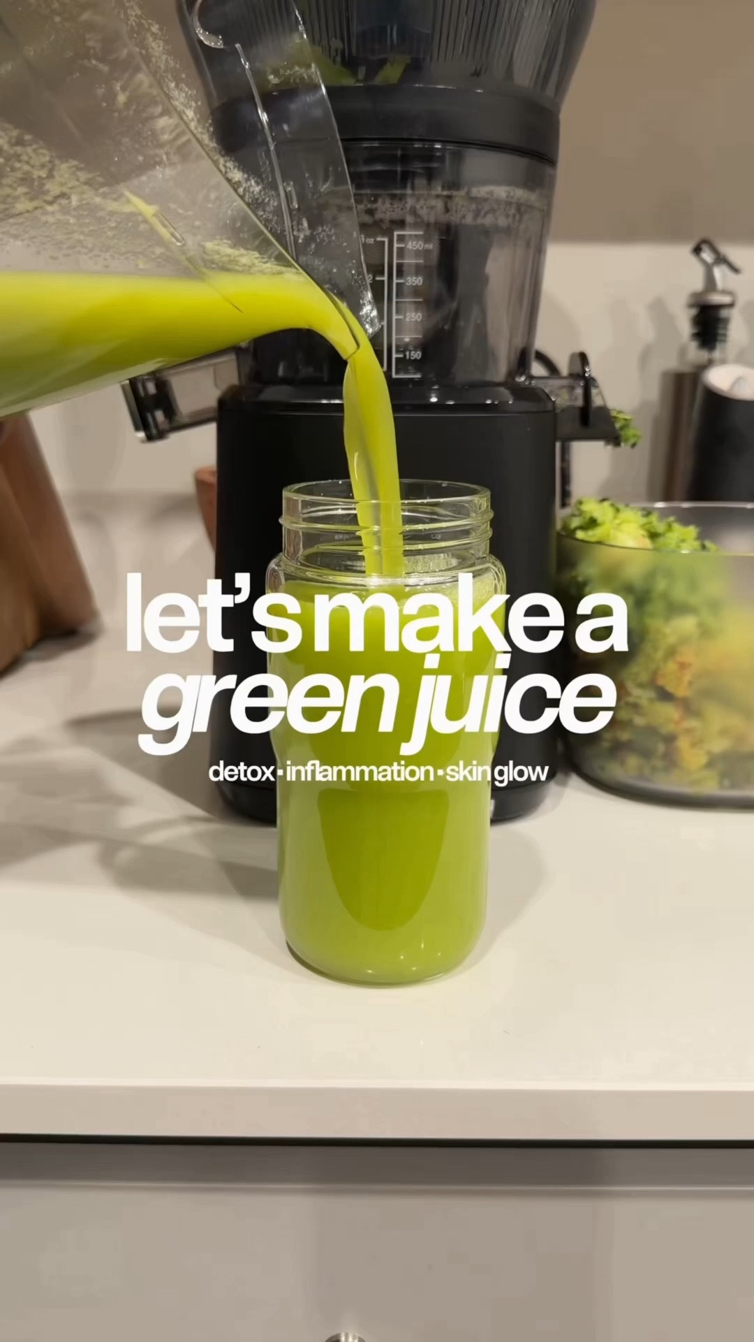 A quick & easy green juice recipe for when you need a good detox! 💚

1 pineapple 
1 english cucumber
1 bunch of celery 
3 apples
2 lemons
1 inch piece of ginger 

This juice is perfect for reducing inflammation & bloating, cleaning you out & clearing your skin! 

If you’ve been thinking about starting your juicing journey or upgrading your setup, use my code DERRIAN10 to get $60 off my juicer, the Nama J2! 

Save this recipe for your next detox or juice fast! Happy Juicing! 💚

#juicing #kitchenappliances #juicerecipes #greenjuice

#LTKfoodie #LTKSaleAlert #LTKHome