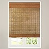 CALYX INTERIORS Cordless Bamboo Roman Shade Blind, Light Filtering, 30.5" W x 48" H, Ceylon Light... | Amazon (US)