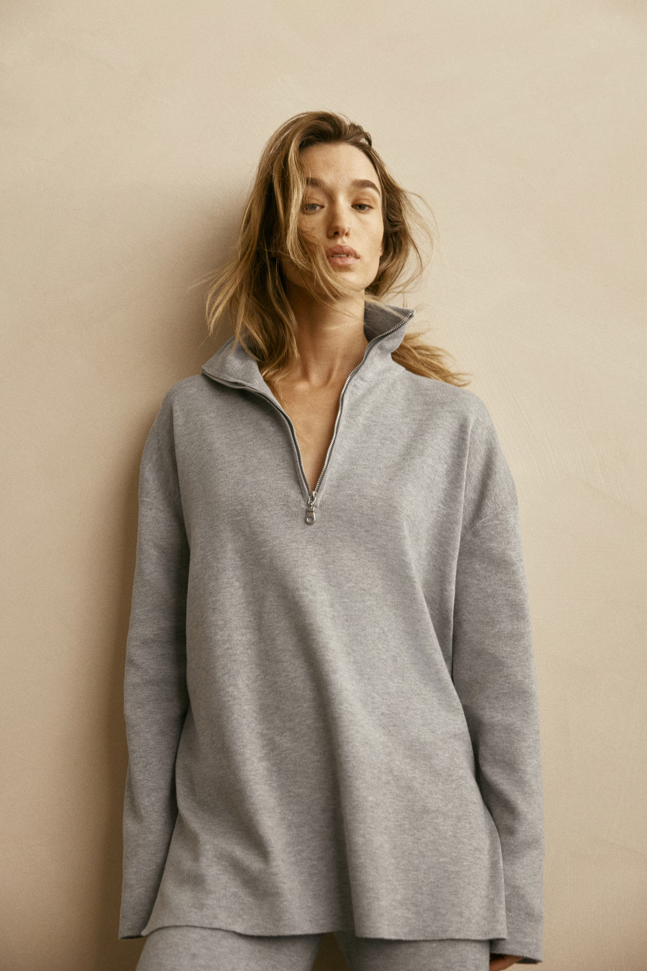 Oversized ziptop-trui | H&M (DE, AT, CH, NL, FI)